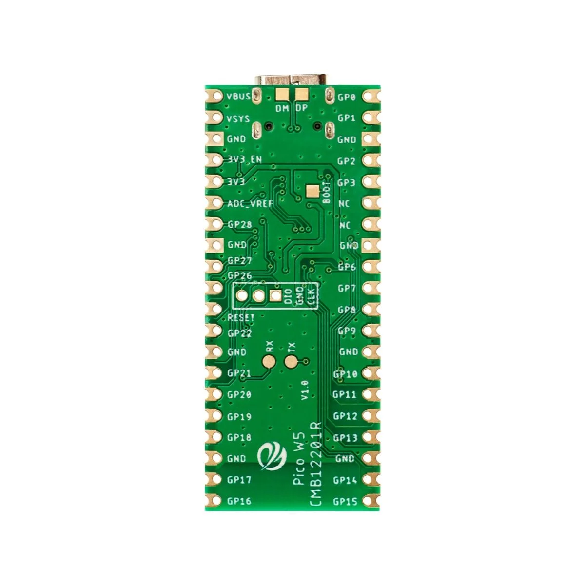 Pico W5 Microcontroller Development Board RP2040 Microcontroller Board Support Wifi 2.4GHz/5GHz & Bluetooth5.0 - Image 6